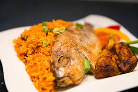 Yam Chips | Oven Grilled Chicken | Fish