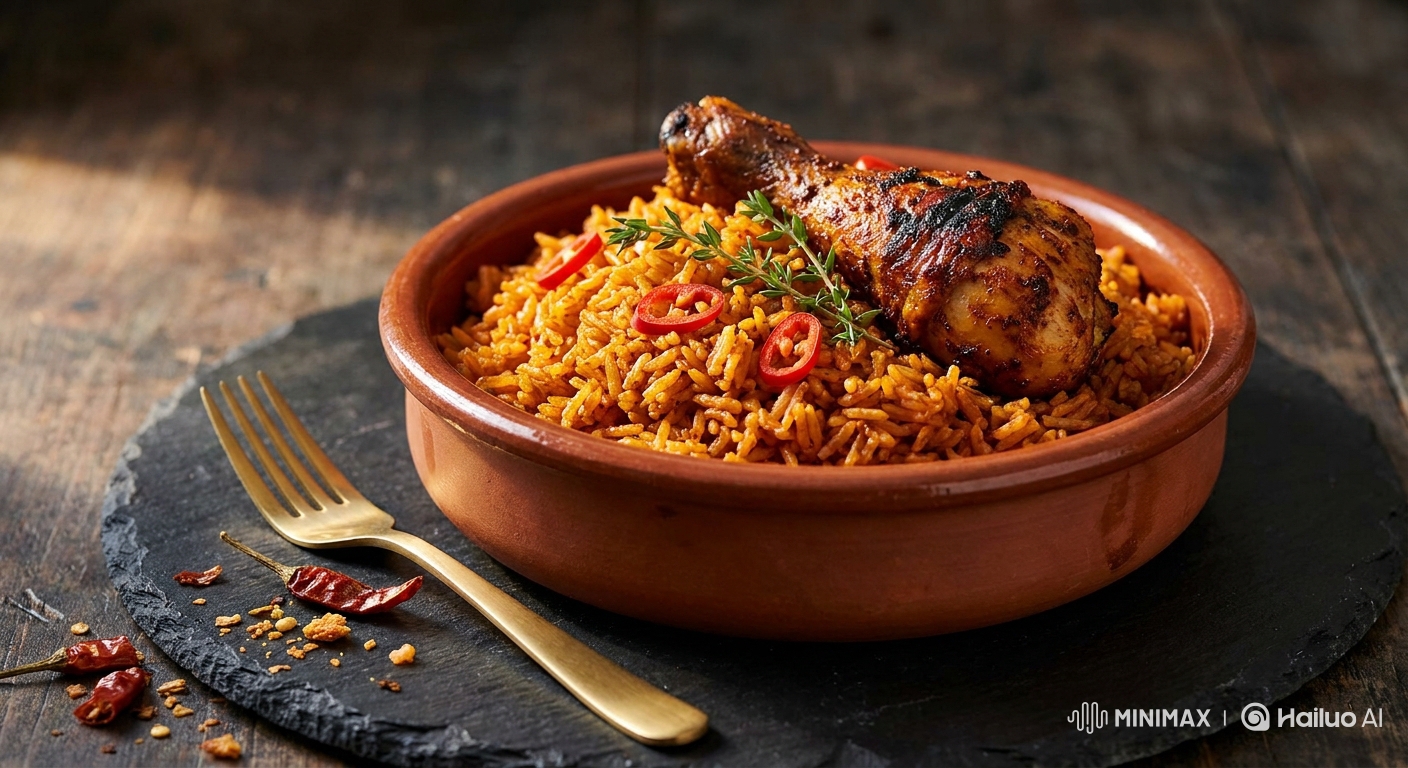 Fried Rice | Oven Grilled Chicken