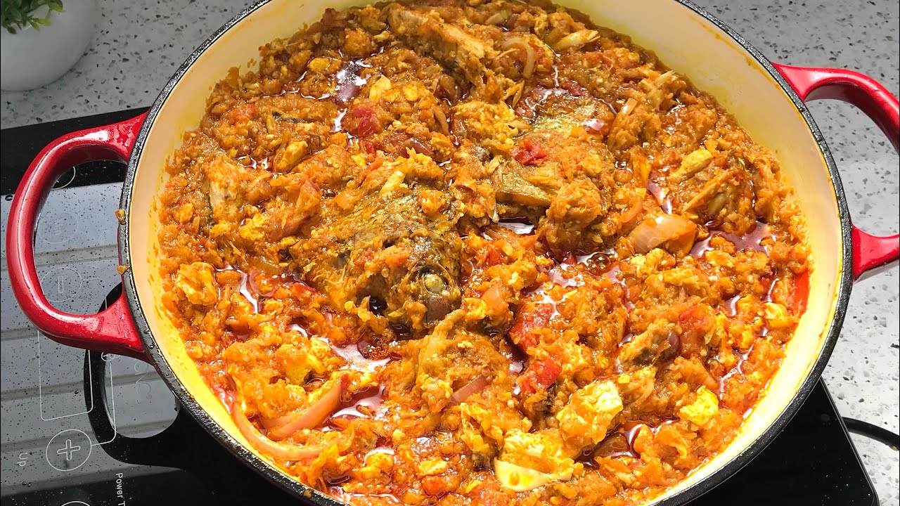 Garden Egg Stew | Chicken | Fish