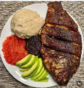 Kenkey | Fish | Tilapia | Chicken | Tuo Zaafi