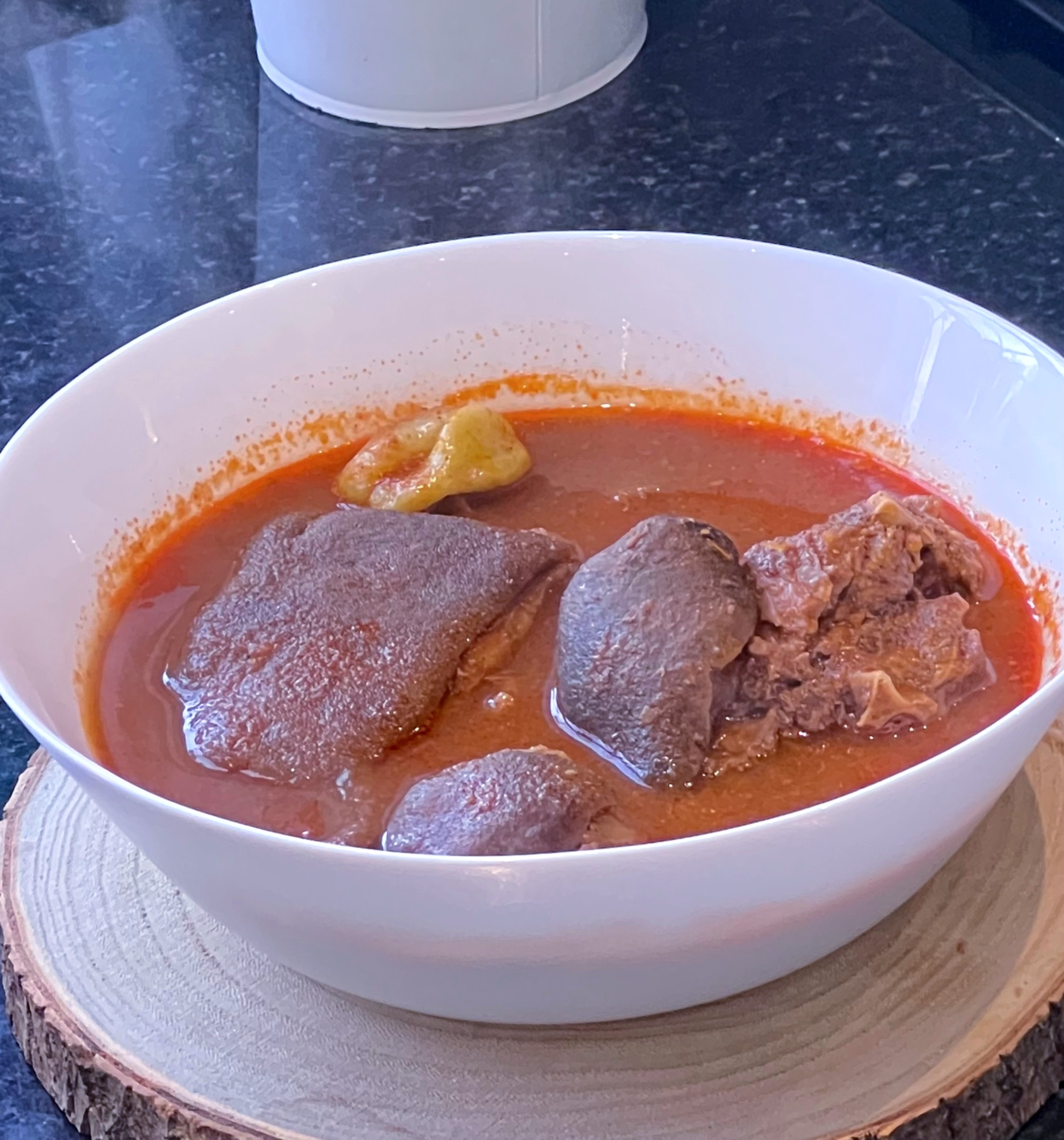 Fufu | Light Soup | Goat Meat