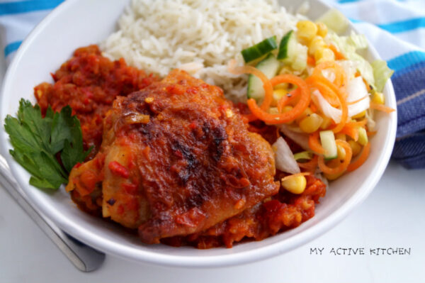 Plain Rice | Chicken