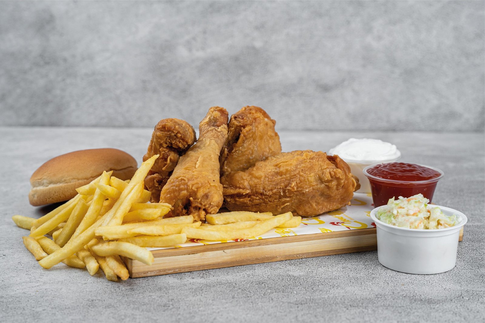 Yam Chips & Chicken