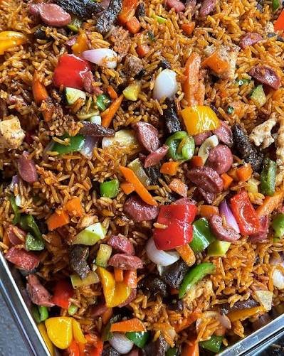 Chef Dela Assorted Jollof Rice